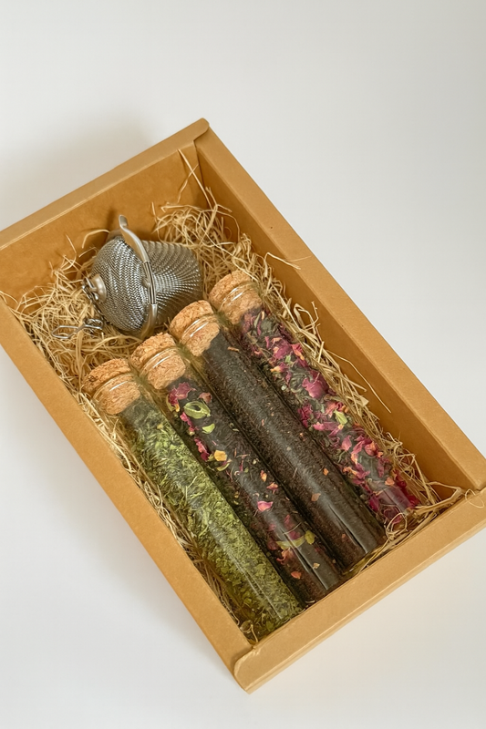 Gift set premium - Svart och grönt te